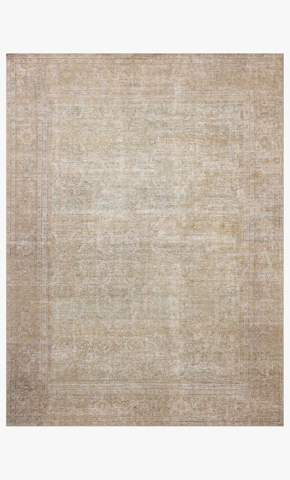 Amber Lewis x Loloi Cambria Rug Multi/Natural 2'-3" x 3'-9"