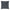A square-shaped throw pillow with a solid blue color and a knubby texture.