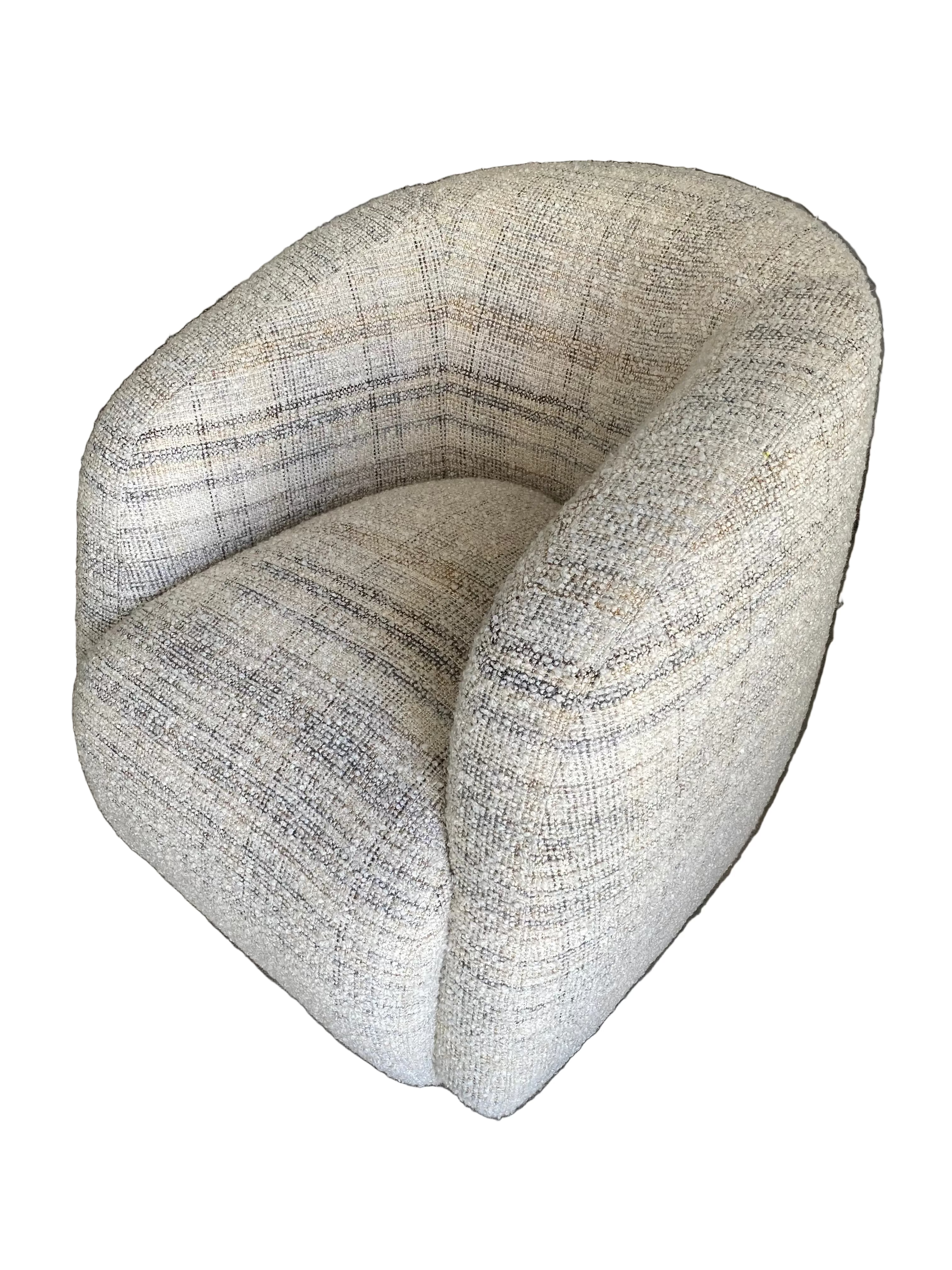 Verellen Theo Club Swivel Chair Karmin Mineral - Maaribu