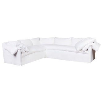 Cisco Donato 2-Arm Slipcovered Sectional