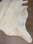 Large Cowhide Rug Off-White 5'x6' - Maaribu