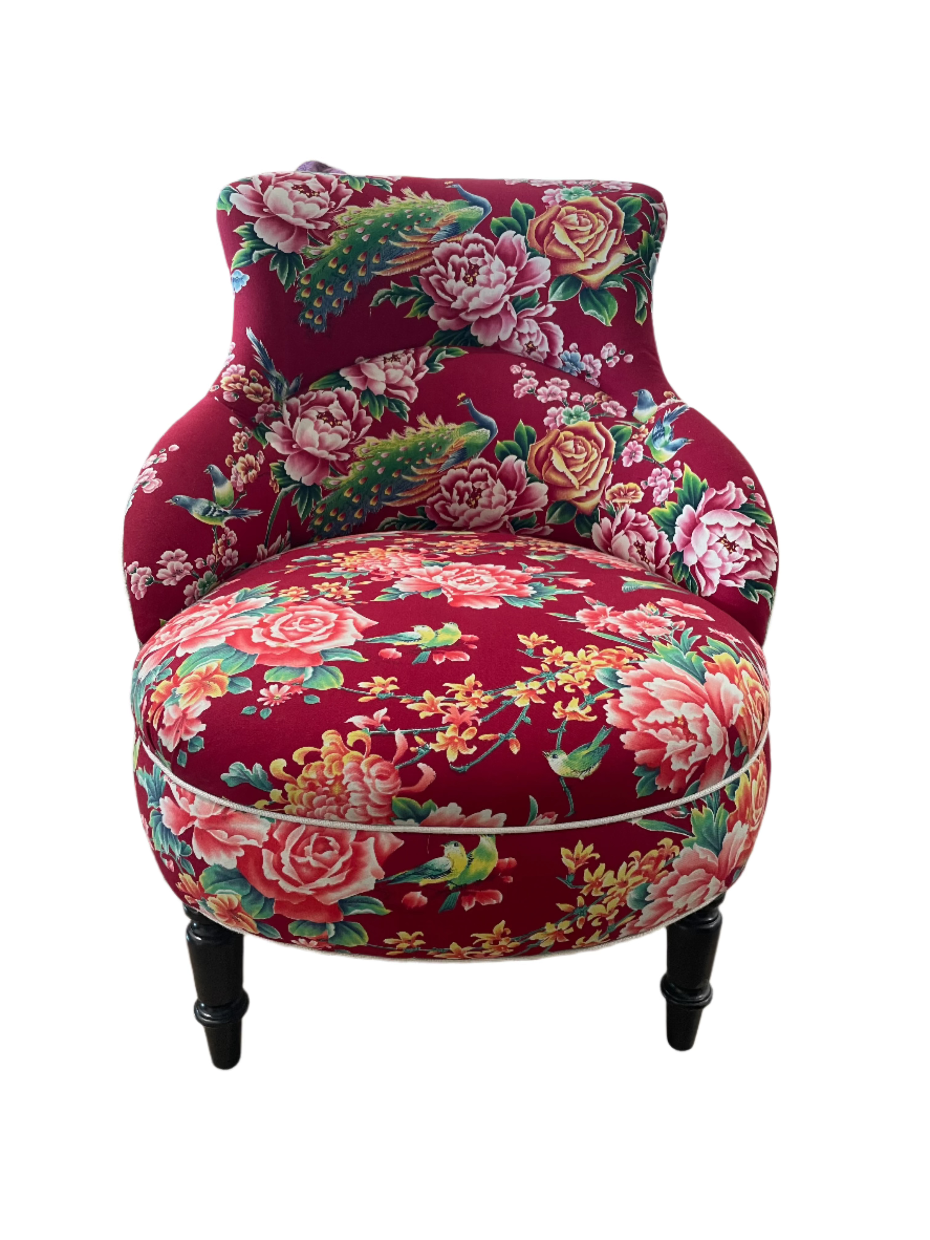 Cisco Clara Chair Red Floral