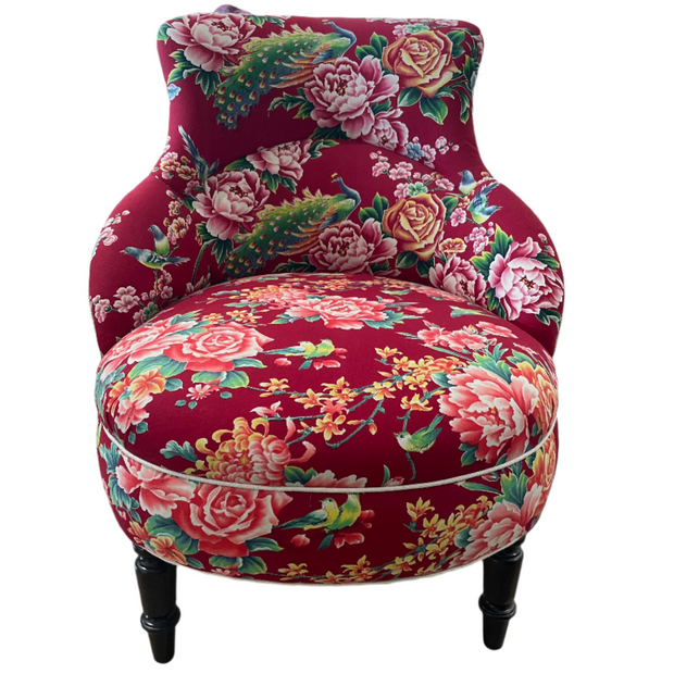 Cisco Clara Chair Red Floral