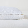 Ines Throw Pillow, Lumbar Winter White