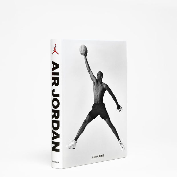 Assouline Air Jordan decor book featuring classic Jordan sneaker designs and stylish interior decor inspiration.