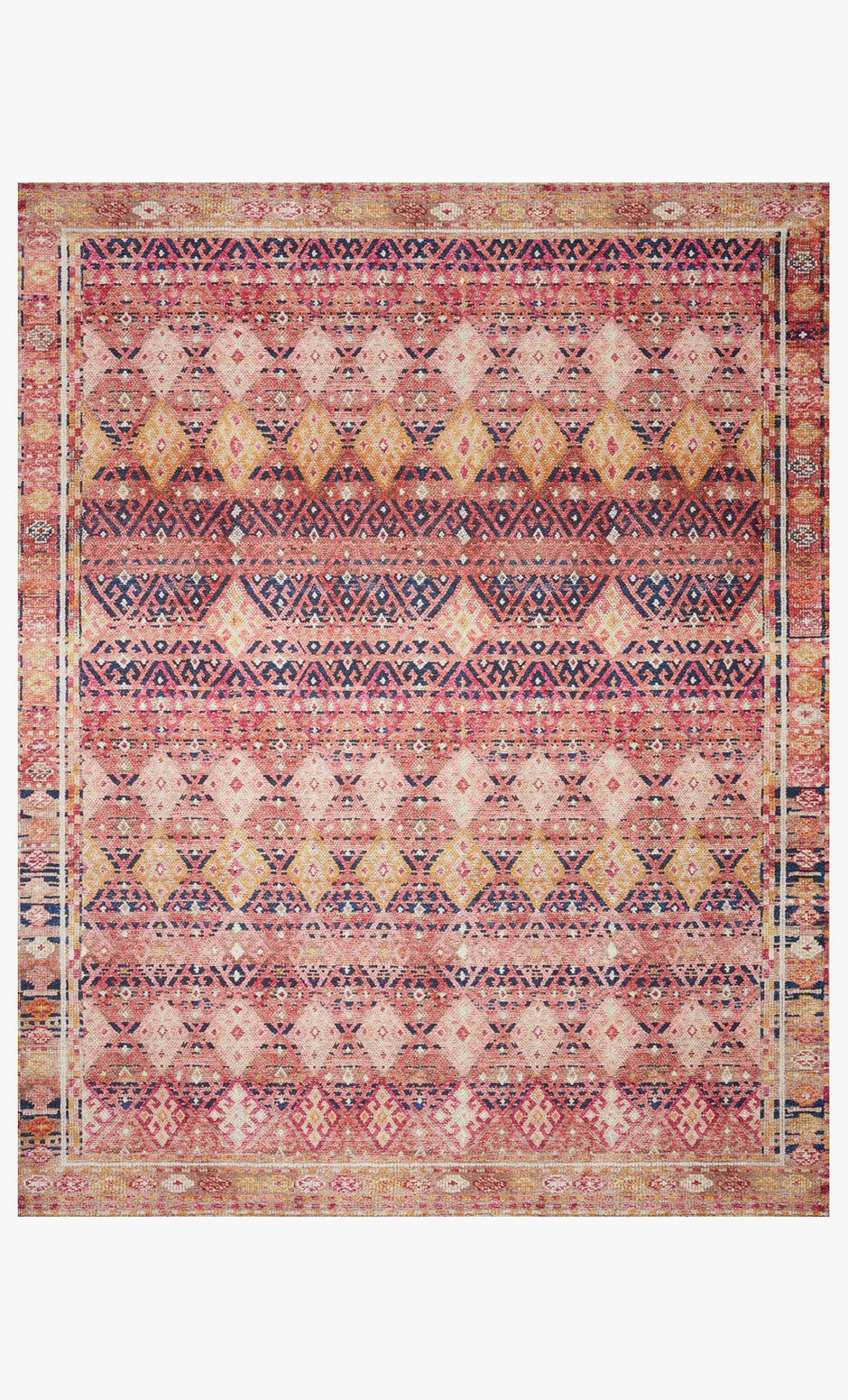 Layla Rug Magenta/Multi