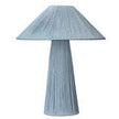 Woven Table Lamp, Blue - Maaribu