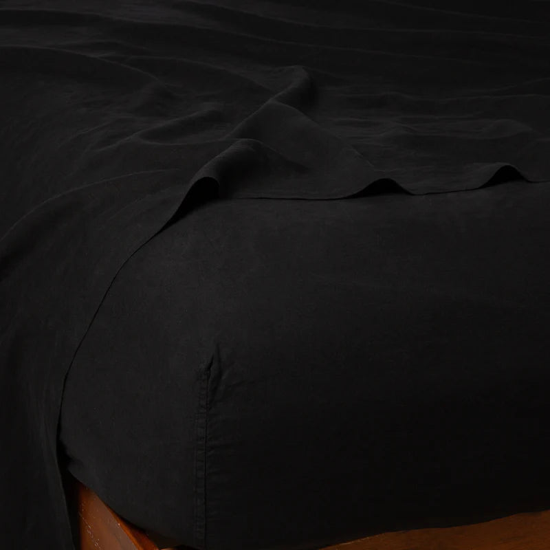 Linen Fitted Sheet - Maaribu