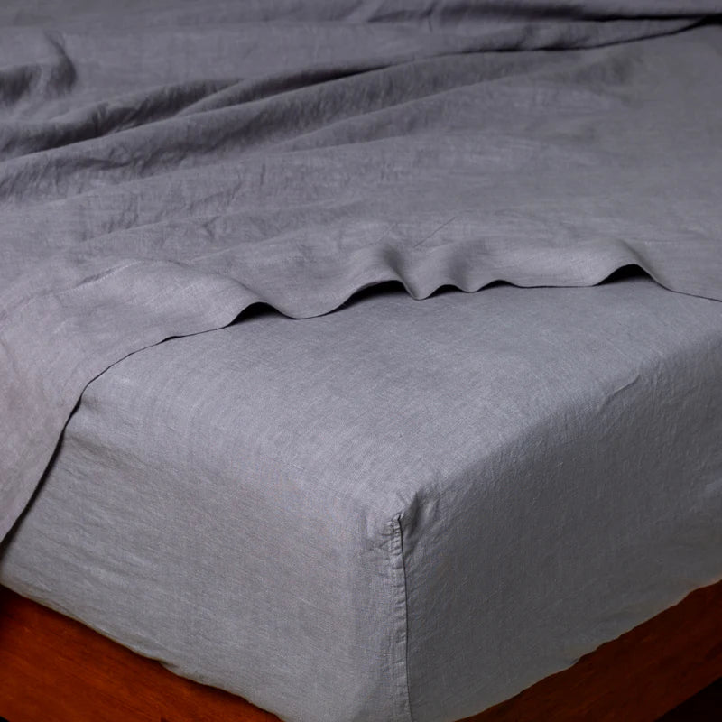 Linen Fitted Sheet - Maaribu