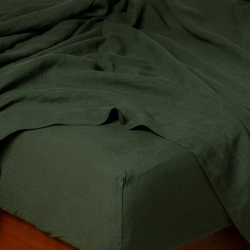 Linen Fitted Sheet - Maaribu
