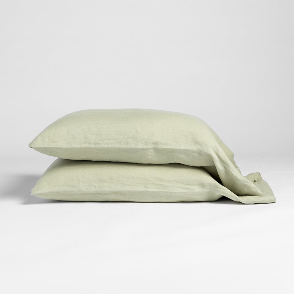 Linen Pillowcase Cuff Edge