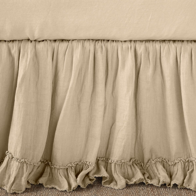 Linen Whisper Bed Skirt - Maaribu