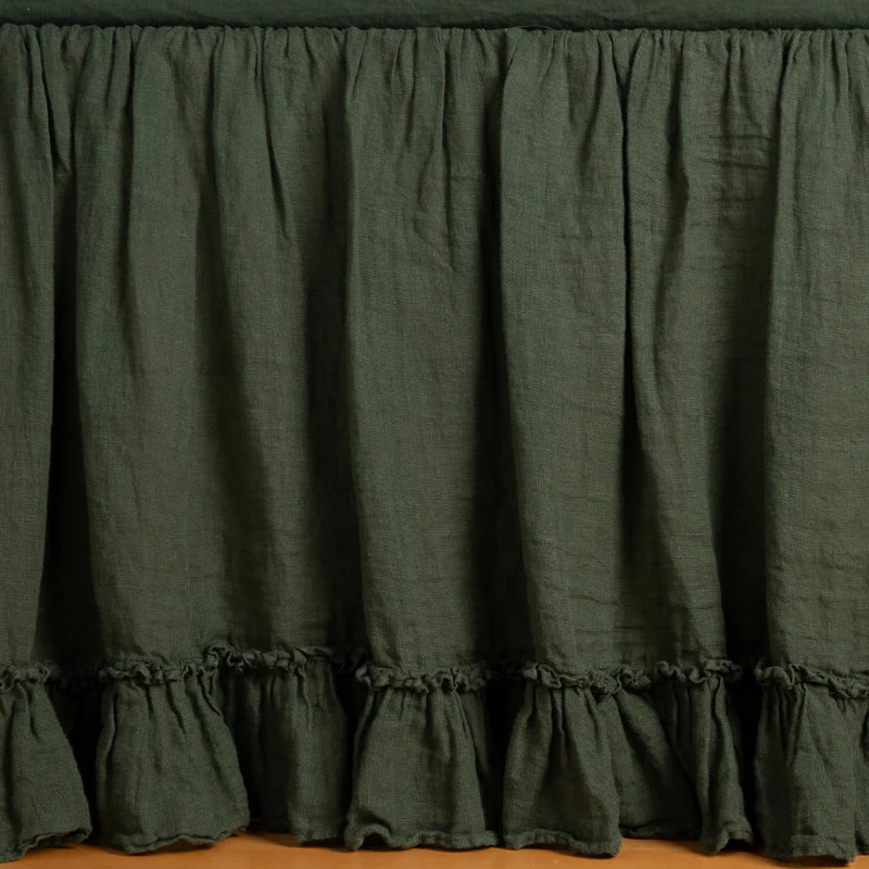 Linen Whisper Bed Skirt - Maaribu