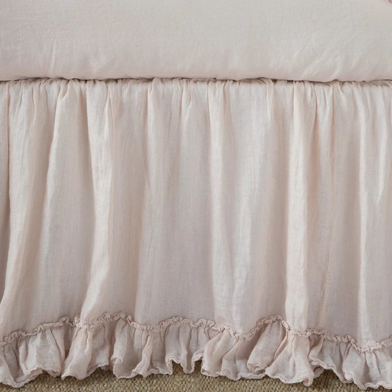 Linen Whisper Bed Skirt - Maaribu
