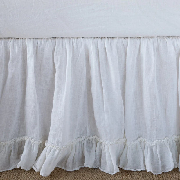 Linen Whisper Bed Skirt - Maaribu