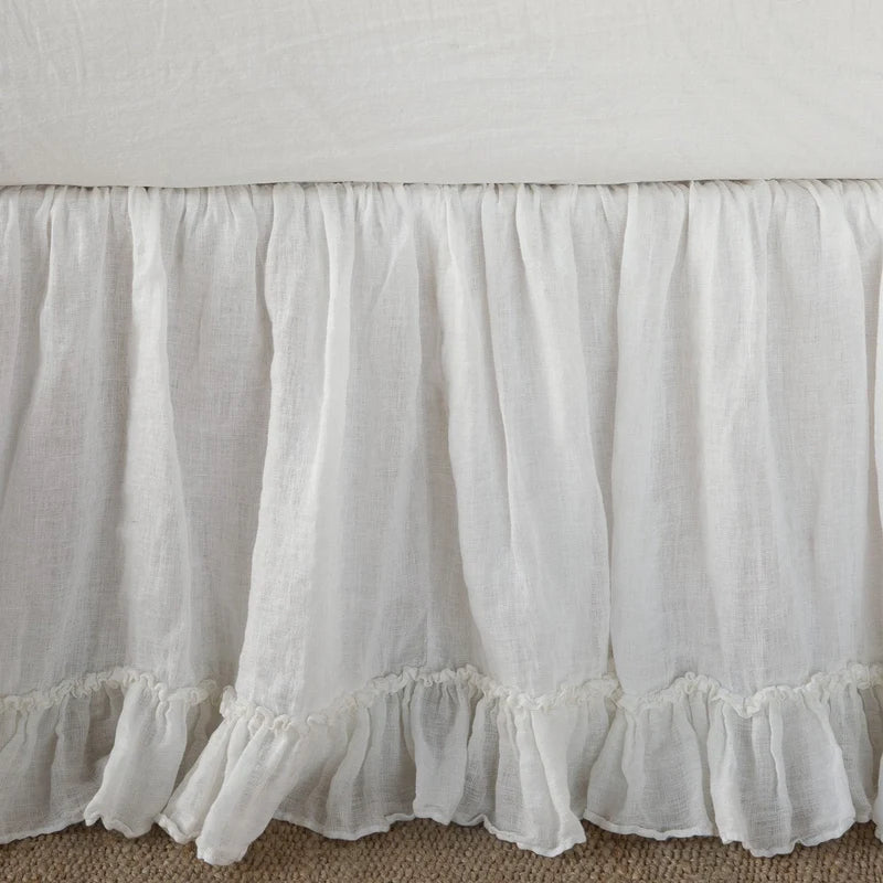 Linen Whisper Bed Skirt - Maaribu