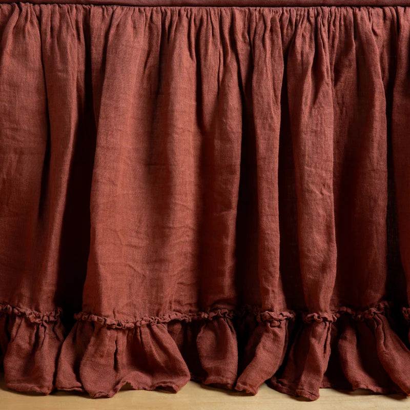 Linen Whisper Bed Skirt - Maaribu