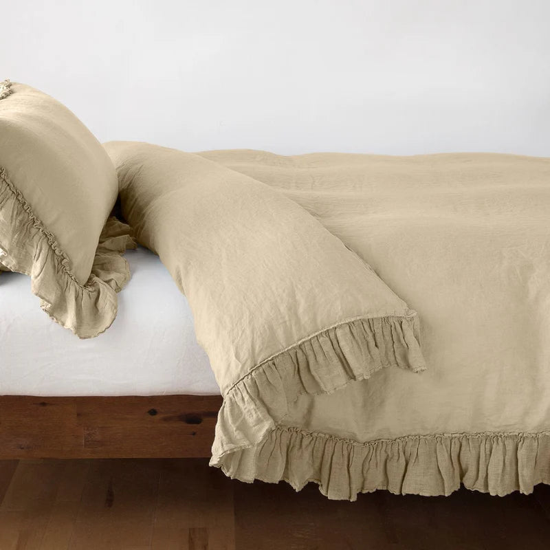 Linen Whisper Duvet Cover - Maaribu