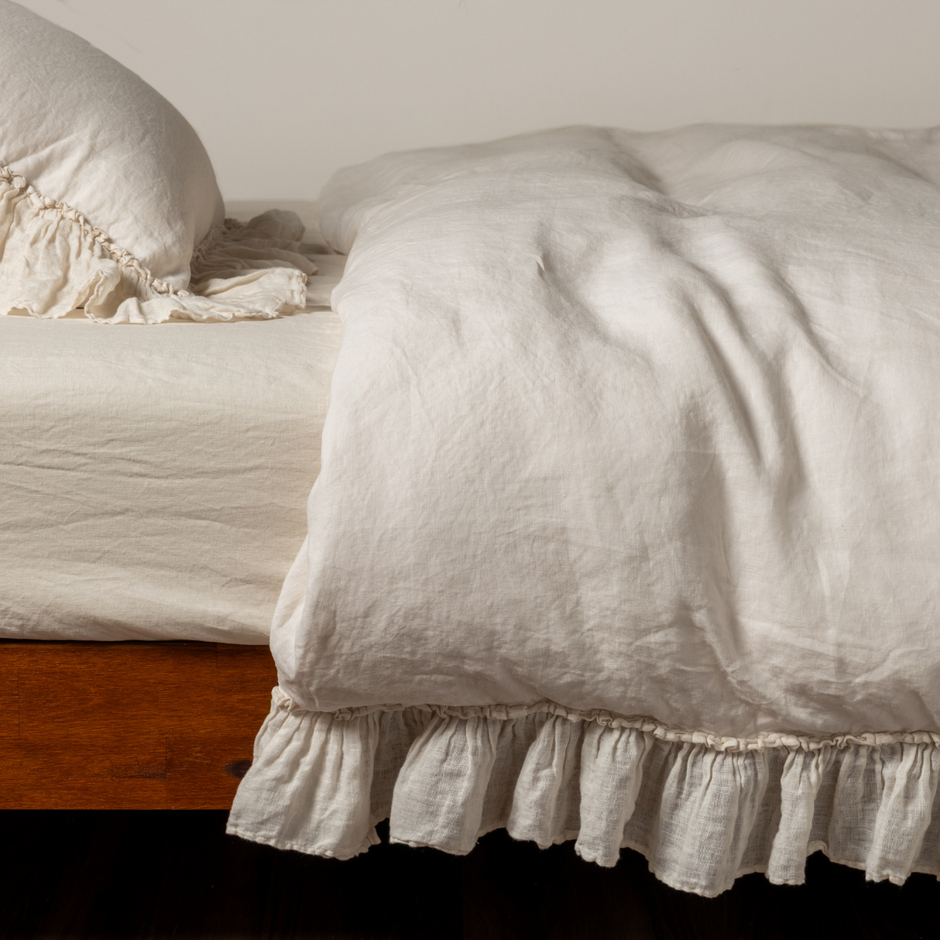 Linen Whisper Duvet Cover - Maaribu
