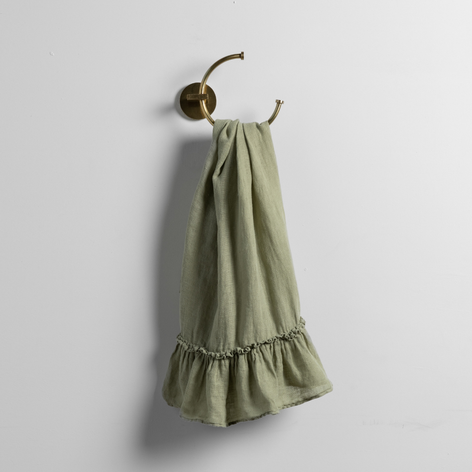 Linen Whisper Guest Towel