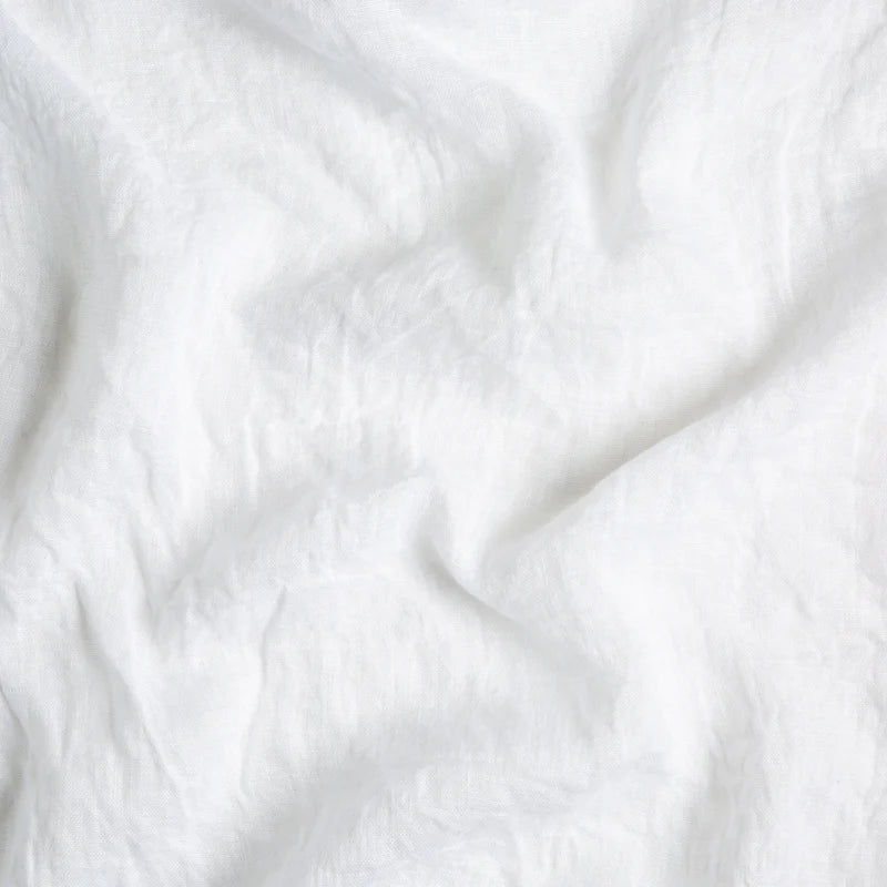 Linen Whisper Pillowcase White Standard