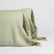 Linen Pillowcase with Frida Lace