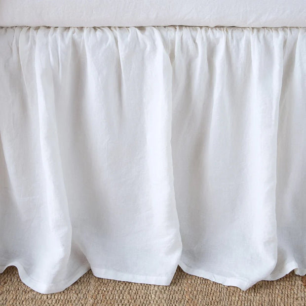 Linen Bed Skirt - Maaribu