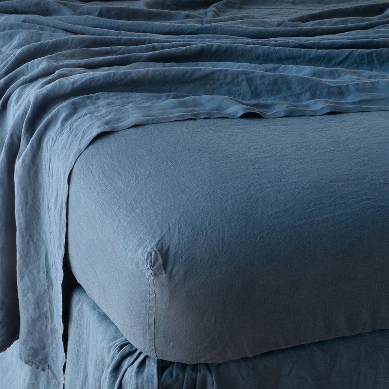 Linen Fitted Sheet - Maaribu