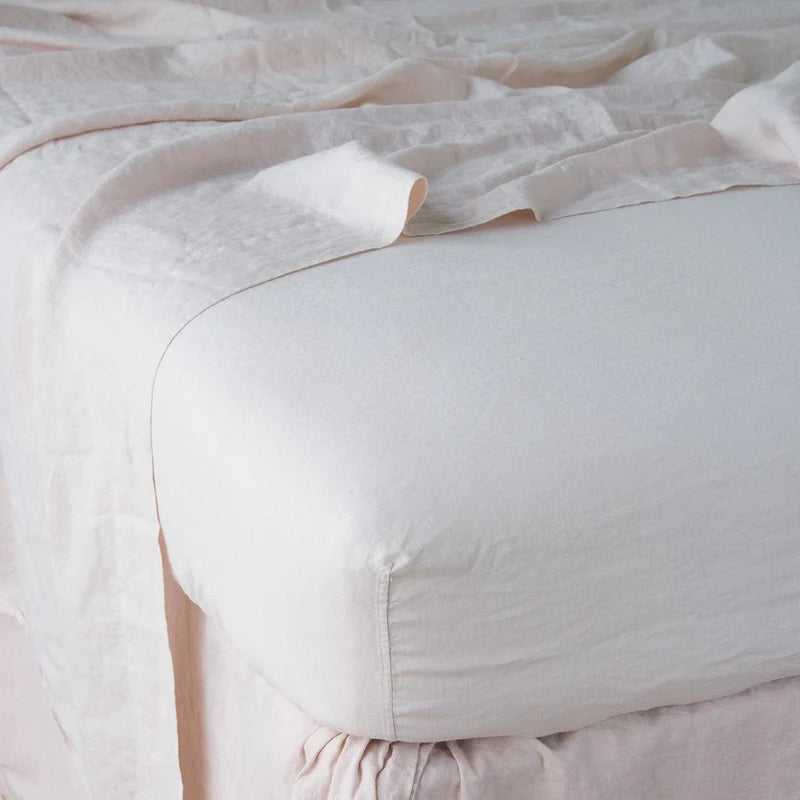 Linen Fitted Sheet - Maaribu