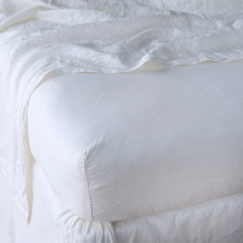 Linen Fitted Sheet - Maaribu