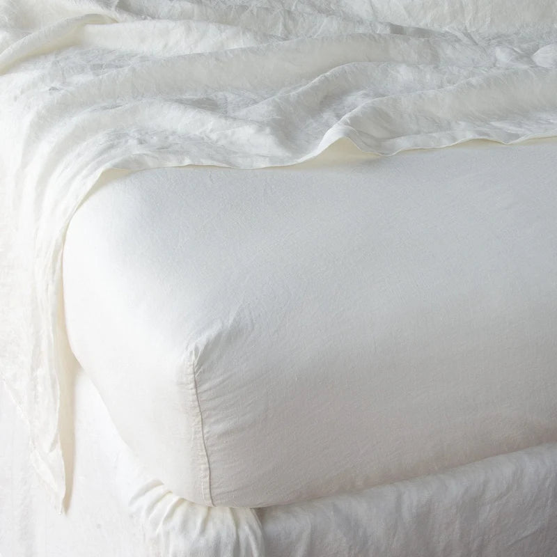 Linen Fitted Sheet - Maaribu