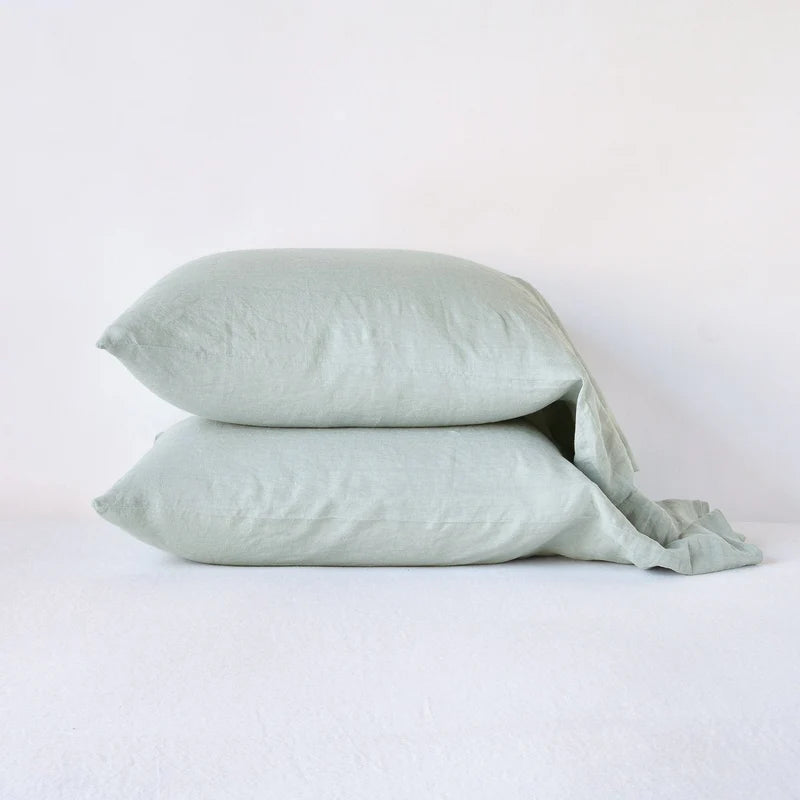 Linen Pillowcase Cuff Edge - Maaribu