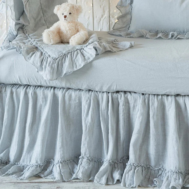 Linen Whisper Crib Skirt - Maaribu