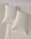 Society Limonta Miro Pillowcase Set/2 Bianco Euro