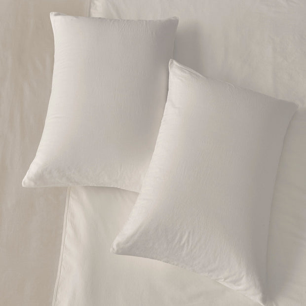 Society Limonta Miro Pillowcase Set/2 Bianco Euro