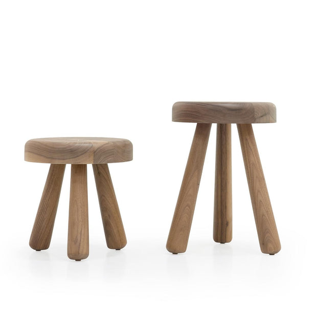 Verellen Moo Stool Walnut