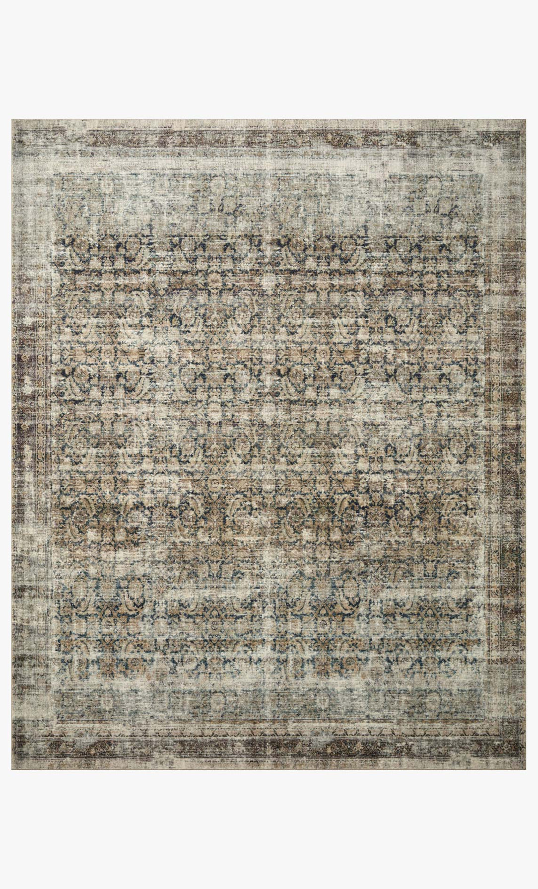 Morgan Rug Navy/Sand 2'3