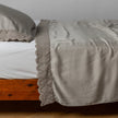 Madera Luxe Flat Sheet Donella Lace Edge - Maaribu