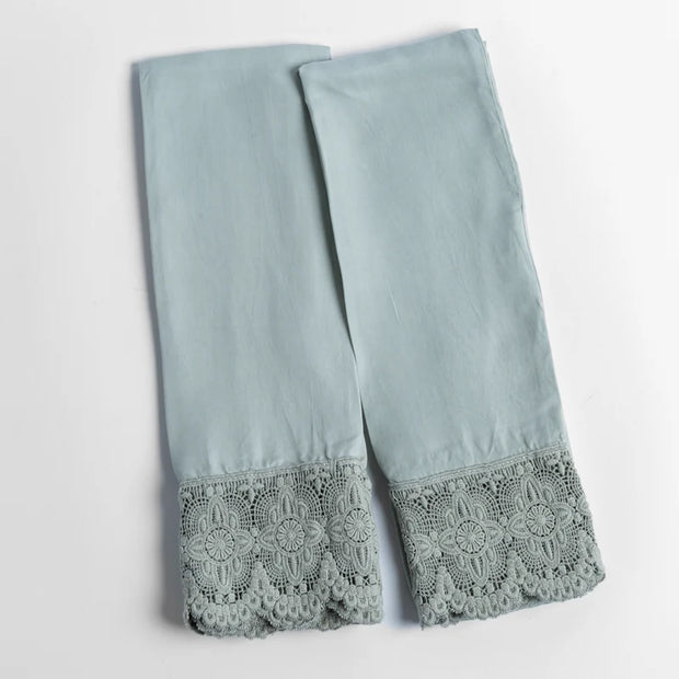 Madera Luxe Pillowcase Donella Lace Edge - Maaribu
