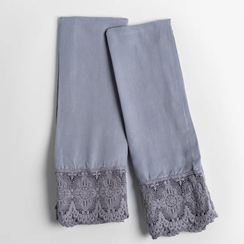 Madera Luxe Pillowcase Donella Lace Edge - Maaribu