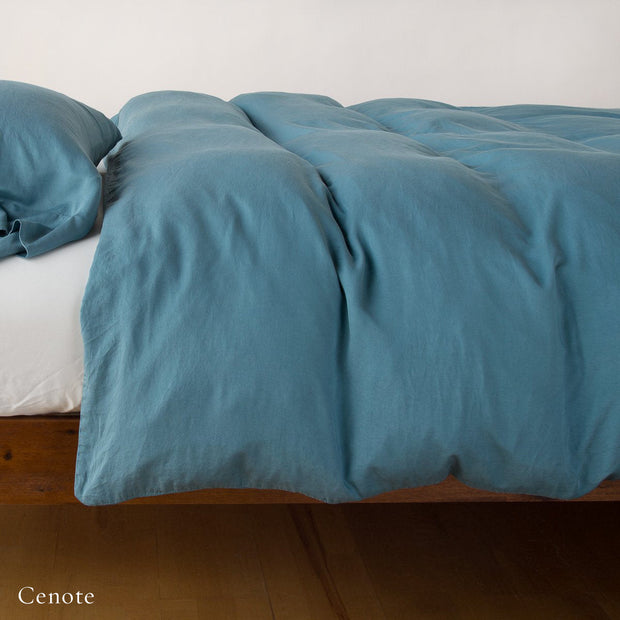 Madera Luxe Duvet Cover Cenote King