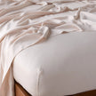 Madera Luxe Fitted Sheet Pearl Eastern King