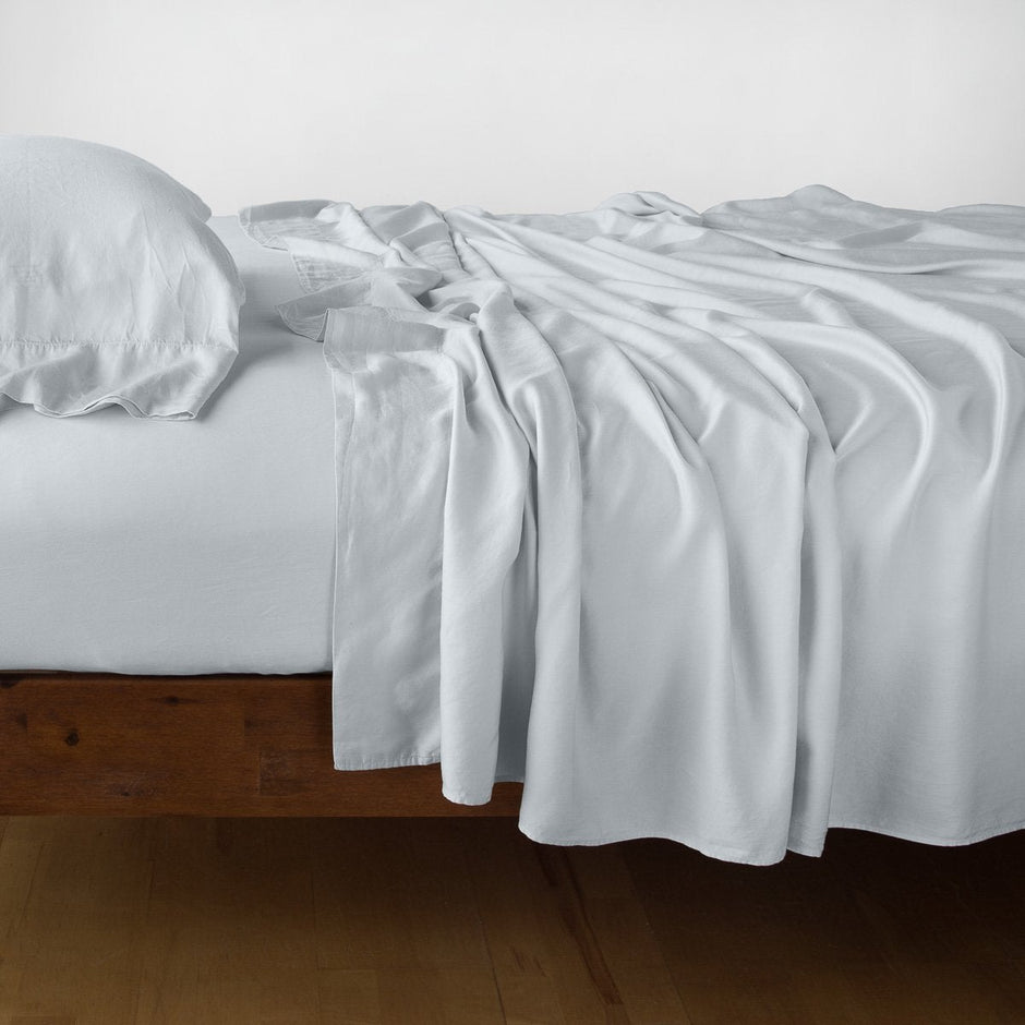 Madera Luxe Flat Sheet Cloud Queen