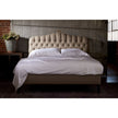 Cisco O'Hara Bed King Upholstered Lan Oatmeal