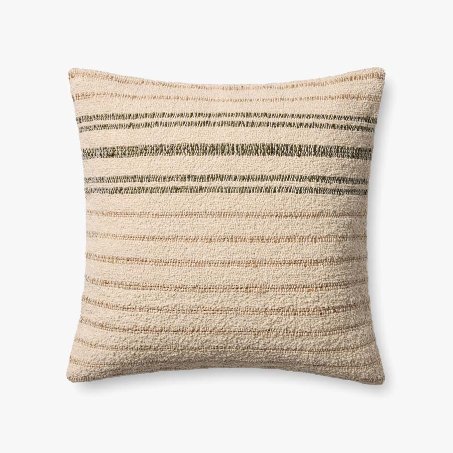 Amber Lewis x Loloi Atley Pillow 22x22 - Maaribu