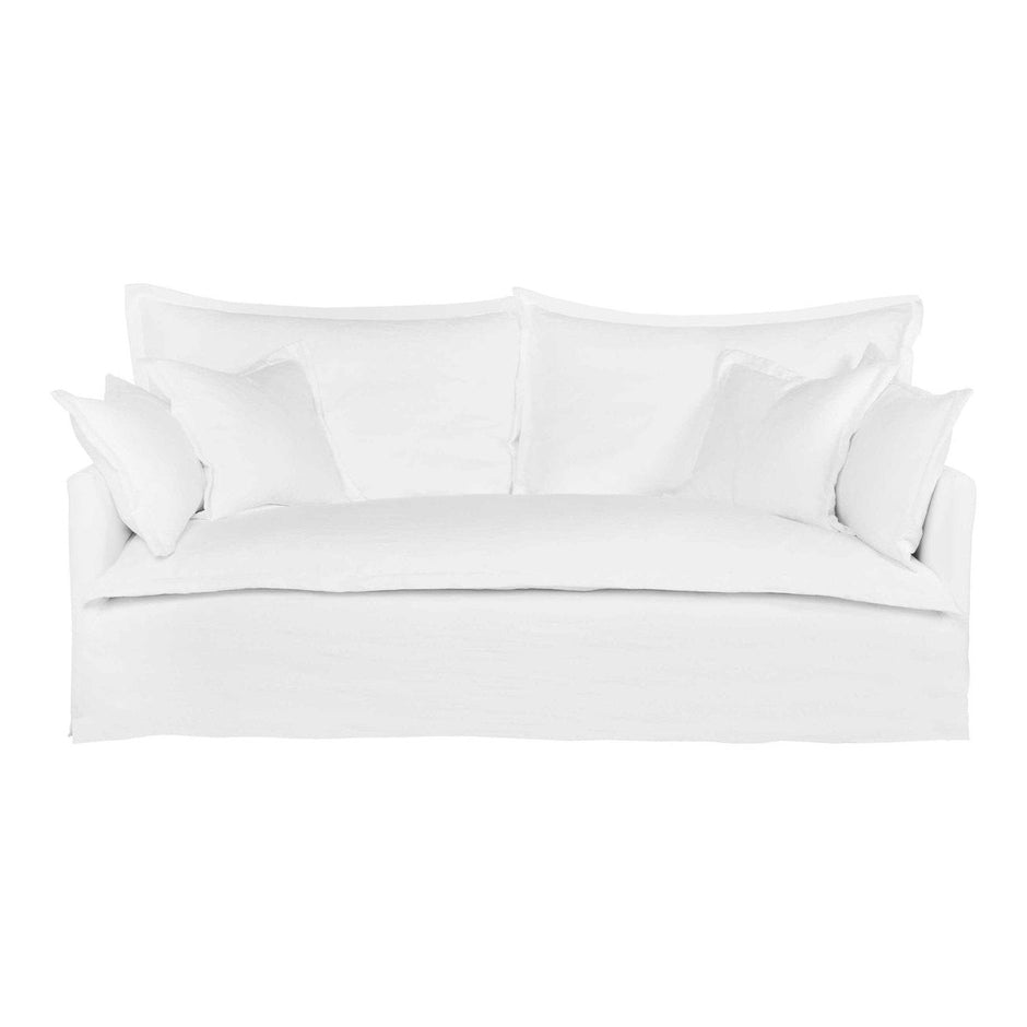Cisco Paloma Sofa Slipcovered Otis White