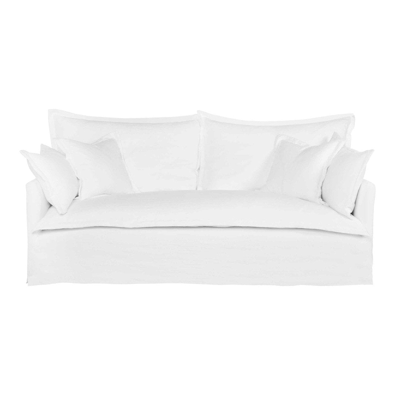 Cisco Paloma Sofa Slipcovered Otis White