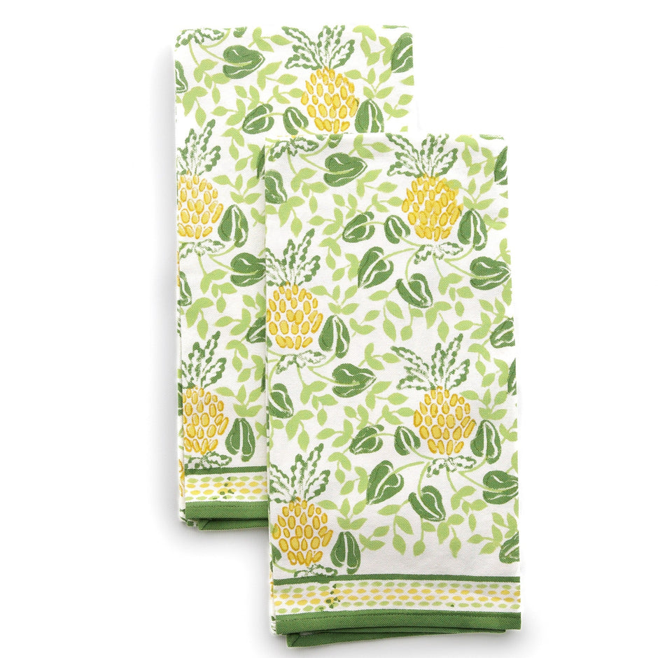 Pineapple Party Tea Towels Set/2 - Maaribu