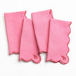 Scalloped Buti Wild Rose Napkins Set/4 - Maaribu