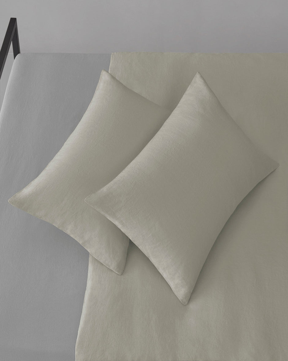 Society Limonta Rem Pillowcase Euro Set/2 Mastice